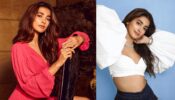 Pooja Hegde smears her vogue quotient in pink, looks divine in midi flared dress