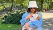 Priyanka Chopra Takes A Walk In Park With Daughter Malti Marie In New York
