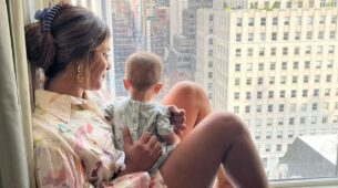 Priyanka Chopra takes baby girl out for first family trip, see cute moment