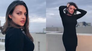 Punjabi Sensation Himanshi Khurana Looks Breathtaking As She Poses “Under The Influenece”