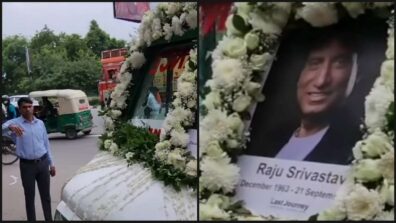 Raju Srivastava Last Rites: Late comedian sets off for final journey, fans get emotional