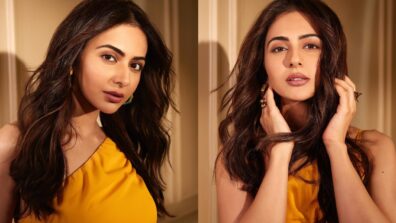 Rakul Preet Singh’s Yellow One Shoulder Hottest Mini Dress Look Would Stun You