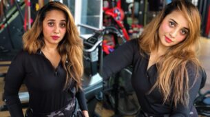 Rani Chatterjee Is A Fitness Freak And Gives Hot Poses At Gym