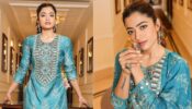 Rashmika Mandanna Is Pure Vibe In Blue Ethnic Sharara, See Pics