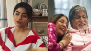 Rashmika Mandanna shares glimpses from Goodbye featuring Amitabh Bachchan and Neena Gupta, saying, ‘my favourite people’