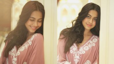 Reem Sameer Sheikh is a droolworthy beauty in stylish peach chikankari outfit, we can’t take eyes off her