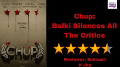 Review Of Chup: Balki Silences All The Critics