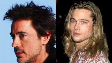 Robert Downey Jr. and Brad Pitt: Hollywood handsome hunks in their best hairstyles