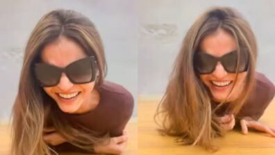 ROFL: Rubina Dilaik rolls on floor like a little baby, makes hilarious attempts in singing