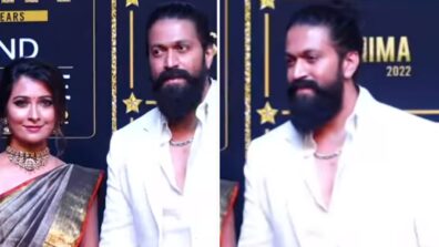 Salaam Rocky Bhai: KGF superstar Yash makes grand entry at red carpet with wife Radhika Pandit, fans can’t keep calm