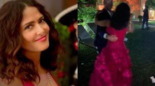 Salma Hayek Celebrating Her 56th Birthday With A Mariachi Band, See Clip