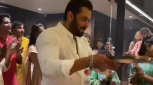 Salman Khan performs Aarti, shares video of Ganesh Chaturthi celebration