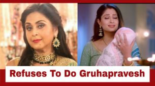 Sanjog: Maasa refuses to do the Gruhapravesh of her granddaughter