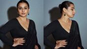 Saree Lover: Vidya Balan Looks Glamorous In A Black Sequin Saree