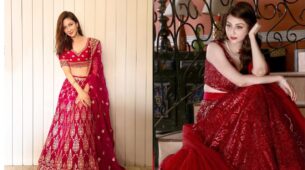 Saumya Tandon’s Breathtaking Gaze In Sequin Lehengas
