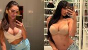 Sensuality Challenge: Esha Gupta Vs Kylie Jenner: Who posed better in nude coloured bra during mirror selfie? (Vote Now)