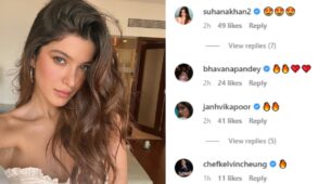 Shanaya Kapoor Shares Glamorous Selfie On Social Media, BFF’s Janhvi Kapoor And Suhana Khan Comments: Take A Look