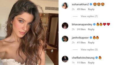 Shanaya Kapoor Shares Glamorous Selfie On Social Media, BFF’s Janhvi Kapoor And Suhana Khan Comments: Take A Look