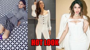 From midi dress to bell-bottom trousers to skirt and jacket-top: Check out how Manushi Chhillar, Sharvari Wagh, Mira Rajput Kapoor are setting oomph game on fire
