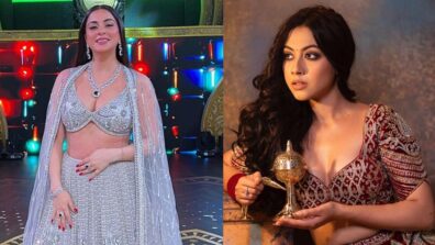 Shraddha Arya and Reem Sameer Sheikh slay in sensuous blouse and lehenga avatars, check out wedding fashion inspiration