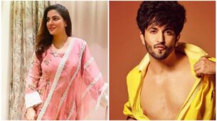 Shraddha Arya looks divine in floral baby pink salwar, Dheeraj Dhoopar says ‘…All the love’