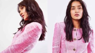 Shraddha Kapoor Slays The Expensive Rs 1.84 Lakh Pink Jacket Resplendently