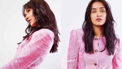 Shraddha Kapoor Slays The Expensive Rs 1.84 Lakh Pink Jacket Resplendently