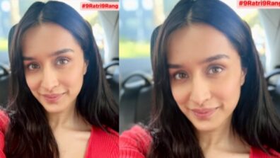 Shraddha Kapoor’s colour for Navratri is red, shares photo full of passion and love