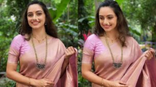 Shruti Marathe Dressed In An Elegant Pink Saree For This Festive Season: Take A Look
