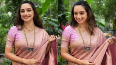 Shruti Marathe Dressed In An Elegant Pink Saree For This Festive Season: Take A Look