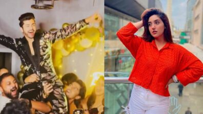 Siddharth Nigam shares glimpse of wild birthday celebration this year, Ashnoor Kaur is all about orange candy vibes