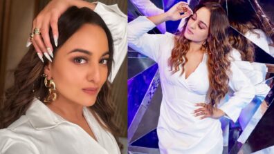 Sonakshi Sinha’s White Corset Mini Dress Is Perfect For Party Wear