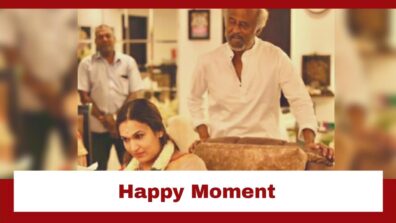 South Star Rajinikant’s Happy Moment with Daughter Soundarya And Her New-Born Son