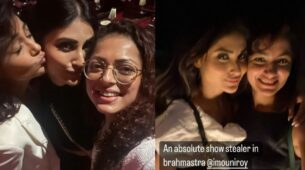 Sriti Jha enjoys ‘Brahmastra Kinda night’ with Junoon aka Mouni Roy