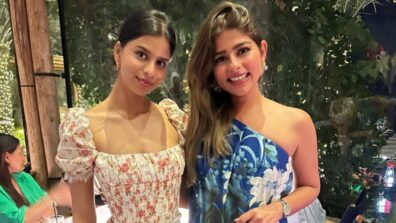 SRK’S Daughter Suhana Meets Her Pakistani Doppelganger Bareeha On Her Dubai Trip