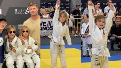 ‘Super proud dad moment’ – Chris Hemsworth Shares Pics With His Children