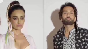 Surbhi Jyoti and Nakuul Mehta spice up oomph game in latest photoshoot video, says “come check this”
