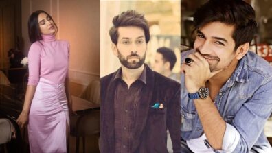 Surbhi Jyoti looks irresistible in pink velvet skirt and top, Nakuul Mehta and Vishal Singh are lovestruck