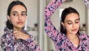 Surbhi Jyoti stabs hearts with perfection in lavender printed outfit, come fall in love with her eyes