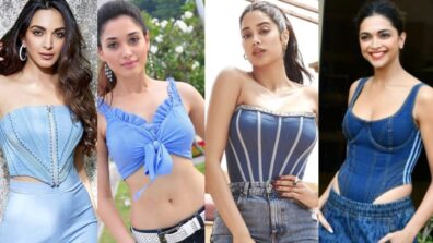 Tamannaah Bhatia, Kiara Advani, Deepika Padukone, And Janhvi Kapoor’s Trend-Driven Style In Denim Corset And Jeans