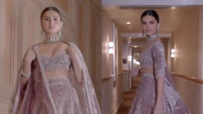 Tara Sutaria is a visual delight in ‘Matsya special’ Utkarsh Ahuja bridal lehenga, we are crushing