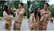 Tejasswi Prakash and Karan Kundrra spotted in twinning beige avatars, watch