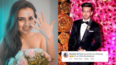 Tejasswi Prakash Flaunts Her Diamond Ring, Karan Kundrra Leaves A Humorous Comment