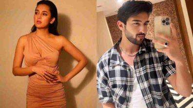 Tejasswi Prakash ups her sensuality quotient in beige one-shoulder bodycon gown, co-star Rohit Suchanti says, “Hollywood ke liye”