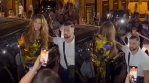 “Thankyou For Accompanying Me” Says Shakira To The Crowd Who Cheered Her Through The Night