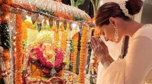 The Gorgeous Actress Tara Sutaria Seeking Blessings On The Occasion Of Ganesha Chaturthi: Check Out