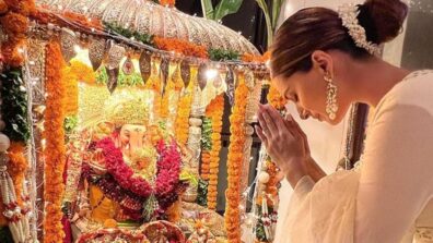 The Gorgeous Actress Tara Sutaria Seeking Blessings On The Occasion Of Ganesha Chaturthi: Check Out