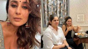This is what Kareena Kapoor does inside her vanity van, see pics 