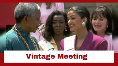 Throwback: Aishwarya Rai Bachchan’s Vintage Meeting With Nelson Mandela At Miss World Pageant In South Africa