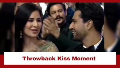 Throwback Video: Katrina Kaif Kisses Vicky Kaushal During The Awards Nite